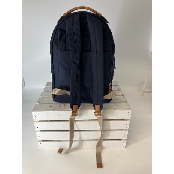 MICHAEL KORS, LARGE NYLON SAFFIANO LEATHER TRIM BACKPACK - Picture 4 of 14